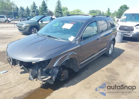 2015 Dodge Journey Sxt из США, поврежденный, VIN 3C4PDCBGXFT726832